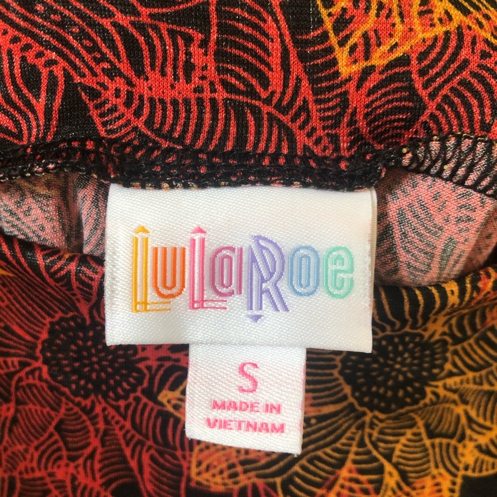 Lularoe LLR Maxi Skirt, Size Small, Fall Colors - Picture 3 of 4